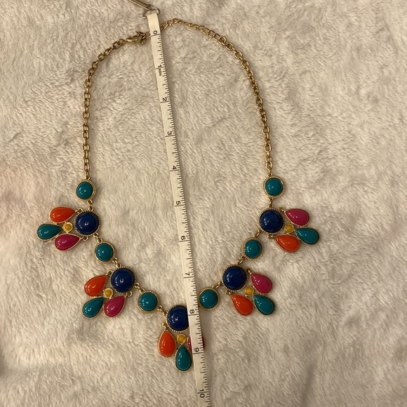 Multi-Colored Statement Necklace - Picture 3 of 3